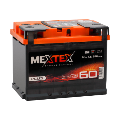 Аккумулятор MEXTEX PLUS  6СТ-60 (1) L+  рос.